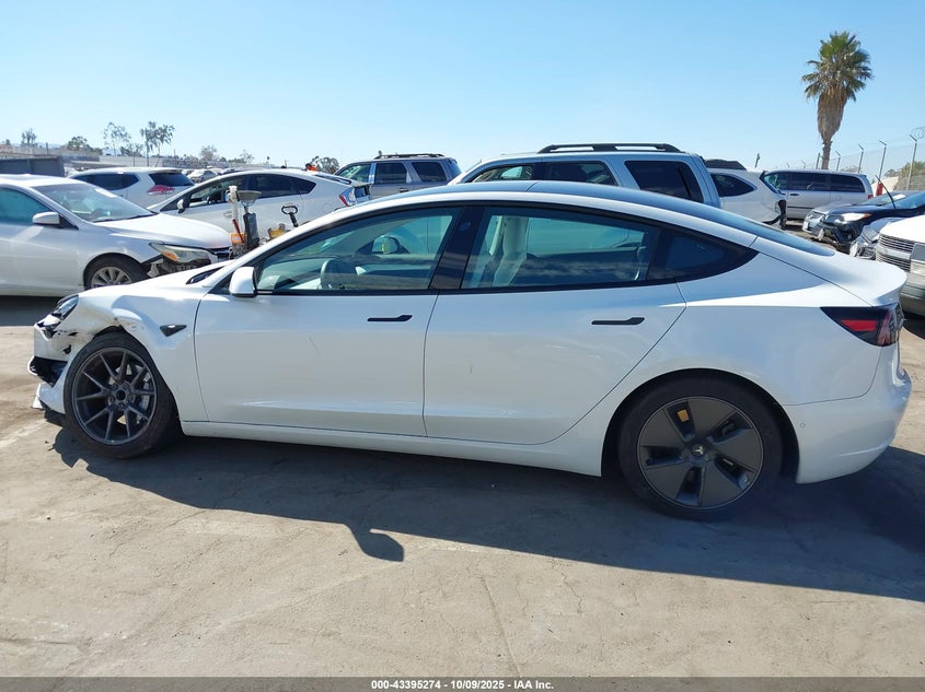 2021 Tesla Model 3 Standard Range Plus Rear-Wheel Drive VIN: 5YJ3E1EA6MF069661 Lot: 43395274