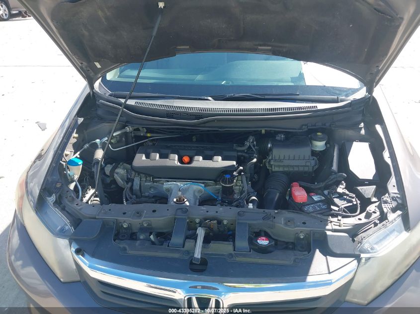 2012 Honda Civic Lx VIN: 2HGFB2F57CH578049 Lot: 43395282