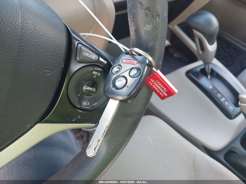 2012 Honda Civic Lx VIN: 2HGFB2F57CH578049 Lot: 43395282