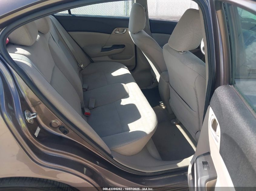 2012 Honda Civic Lx VIN: 2HGFB2F57CH578049 Lot: 43395282