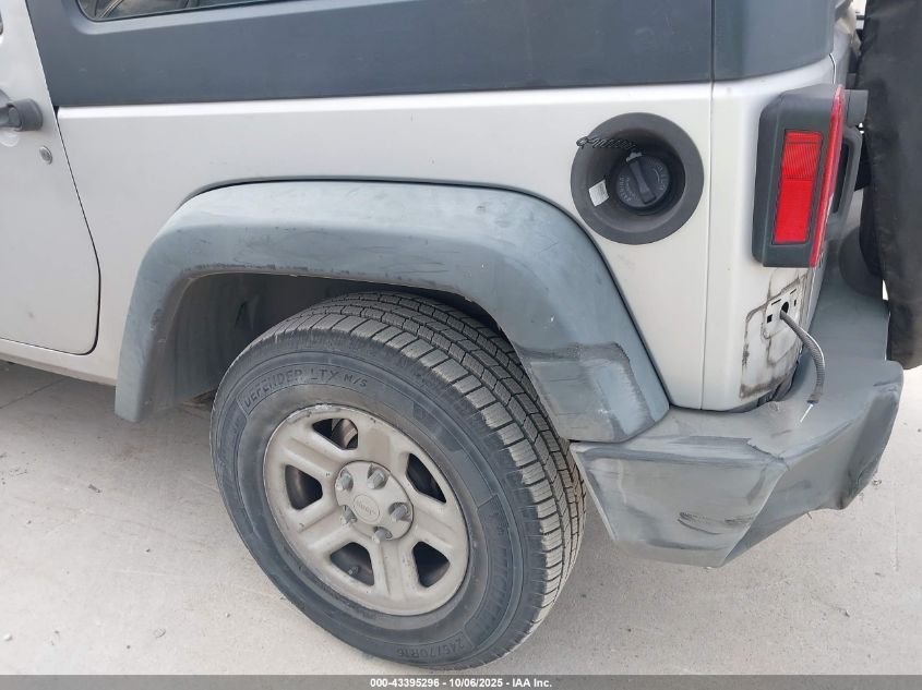 2009 Jeep Wrangler X VIN: 1J4FA24159L725282 Lot: 43395296