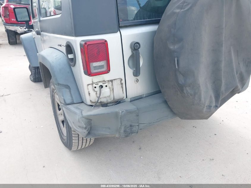 2009 Jeep Wrangler X VIN: 1J4FA24159L725282 Lot: 43395296