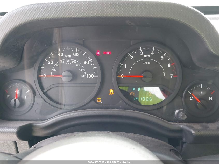 2009 Jeep Wrangler X VIN: 1J4FA24159L725282 Lot: 43395296