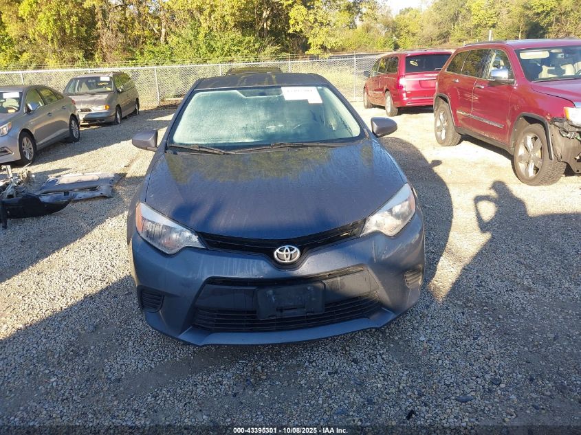 2014 Toyota Corolla Le VIN: 2T1BURHE8EC139002 Lot: 43395301