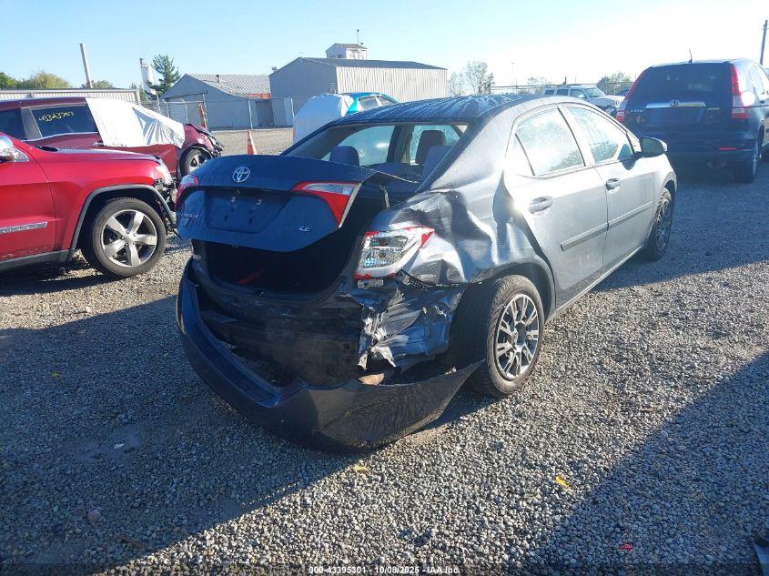 2014 Toyota Corolla Le VIN: 2T1BURHE8EC139002 Lot: 43395301