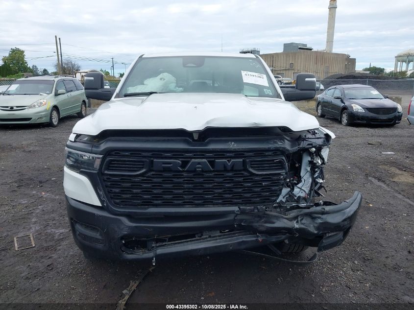 2025 Ram 1500 Tradesman 4X4 6'4 Box VIN: 1C6RRFCG1SN557487 Lot: 43395302