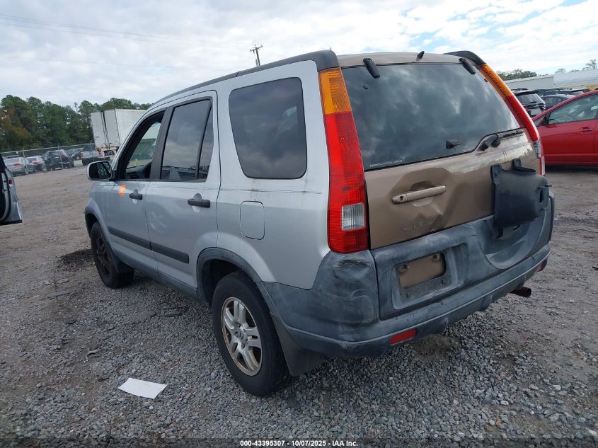 2002 Honda Cr-V Ex VIN: SHSRD78872U011072 Lot: 43395307