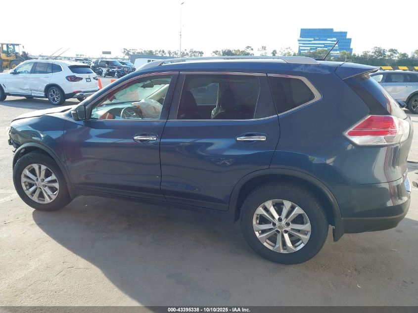 2015 Nissan Rogue Sv VIN: KNMAT2MT8FP571943 Lot: 43395338