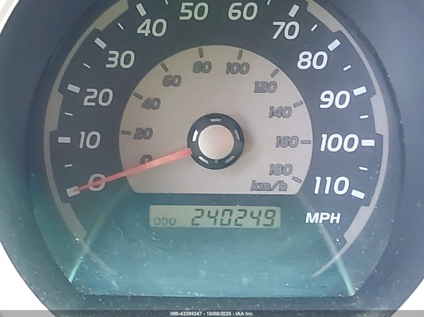 2003 Toyota 4Runner Sr5 V8 VIN: JTEBT14R730027811 Lot: 43395347