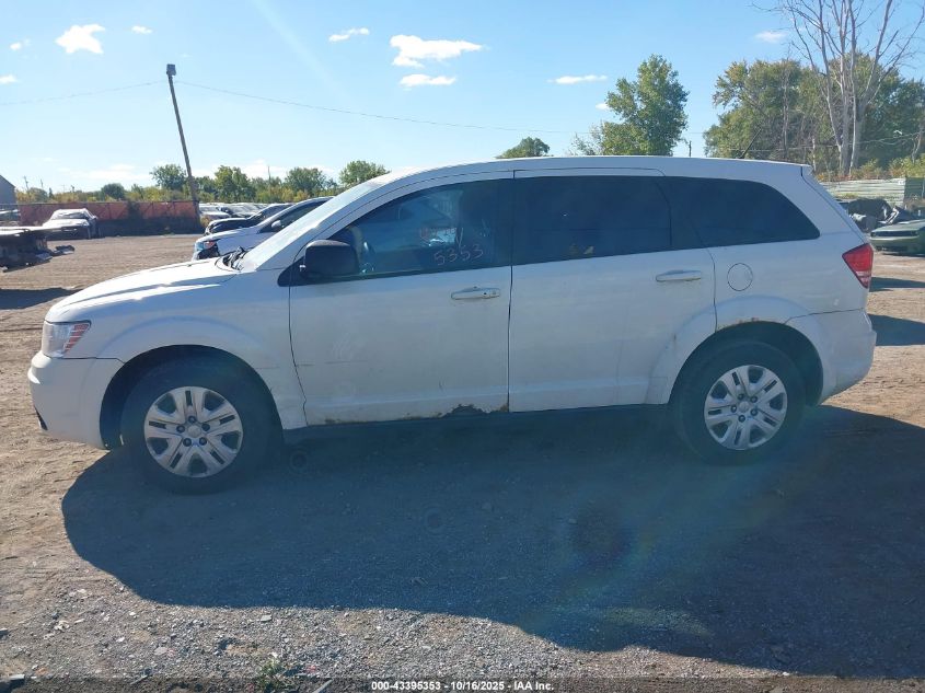 2014 Dodge Journey Cvp/Se Plus VIN: 3C4PDCAB2ET202661 Lot: 43395353