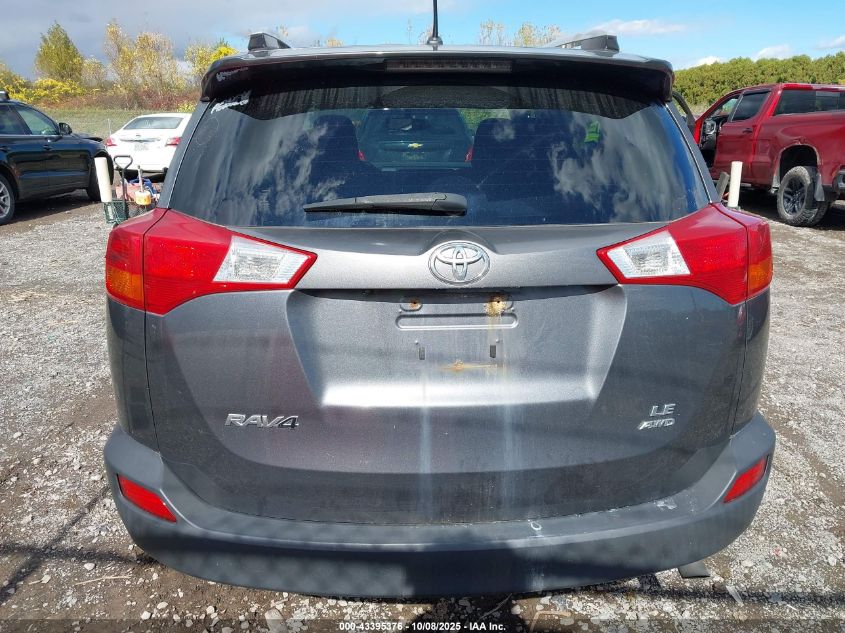 2014 Toyota Rav4 Le VIN: JTMBFREV8ED071608 Lot: 43395376