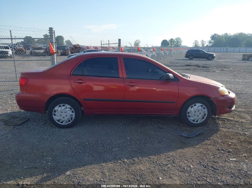 2005 Toyota Corolla Ce VIN: 2T1BR32E95C466922 Lot: 43395386