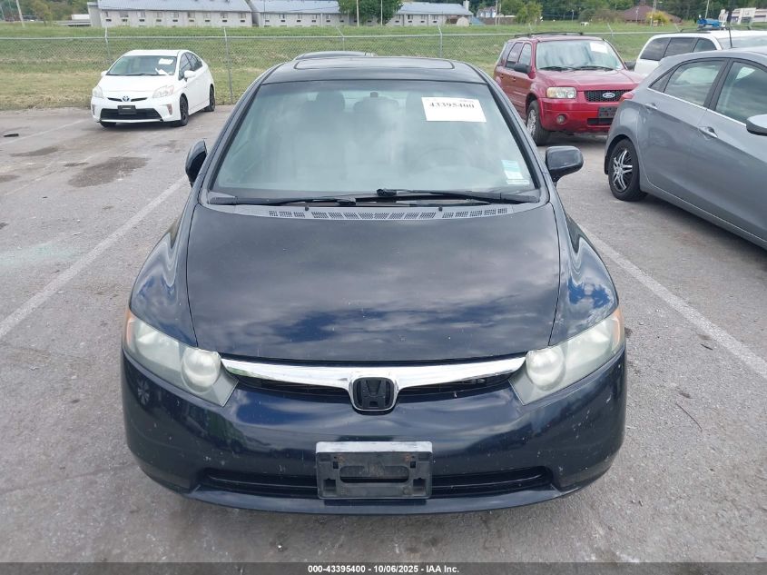 2008 Honda Civic Ex-L VIN: 2HGFA169X8H349744 Lot: 43395400