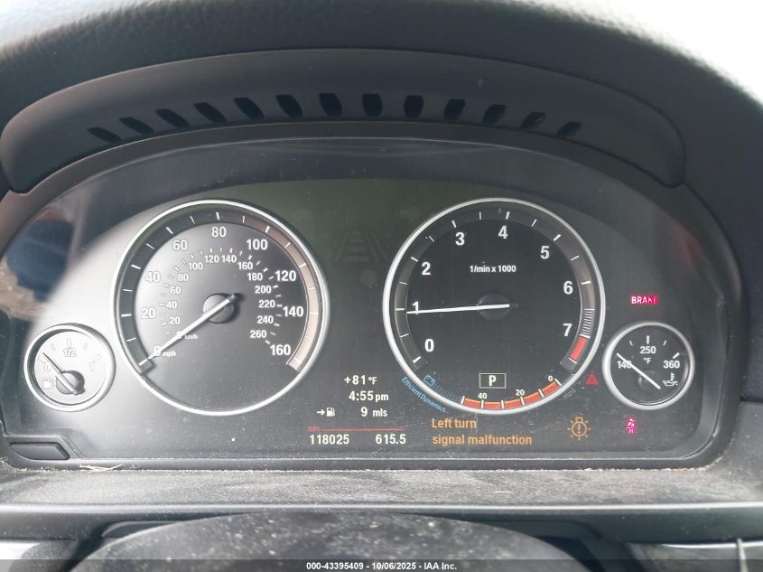 2013 BMW 528I VIN: WBAXG5C5XDDY31497 Lot: 43395409