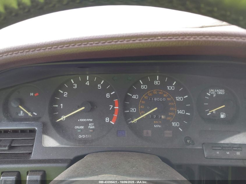 1989 Toyota Supra Sport Roof VIN: JT2MA70J2K0126193 Lot: 43395421