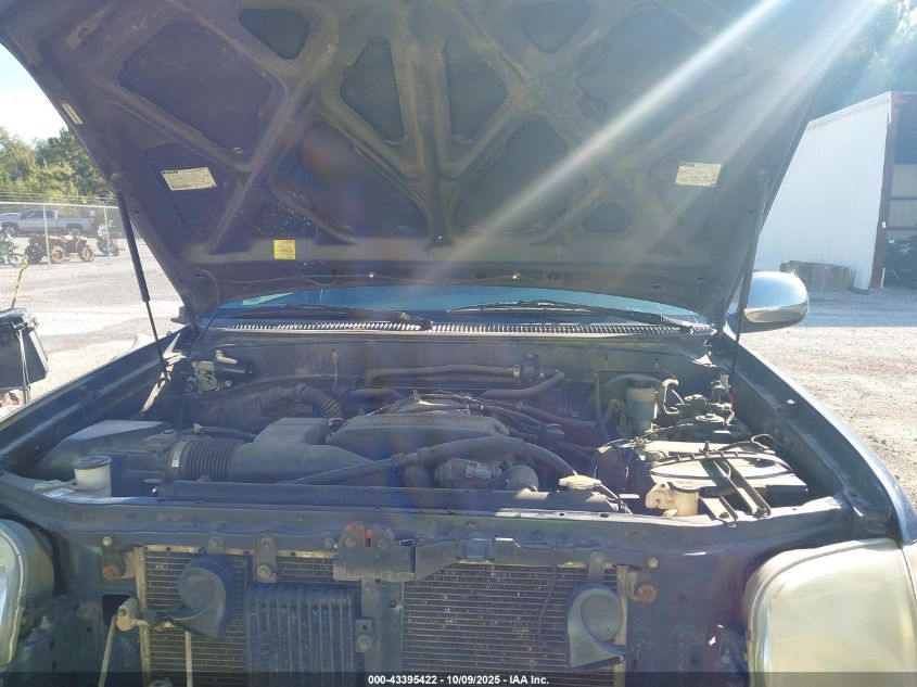 2002 Toyota Tundra Sr5 V8 VIN: 5TBRT34122S220719 Lot: 43395422