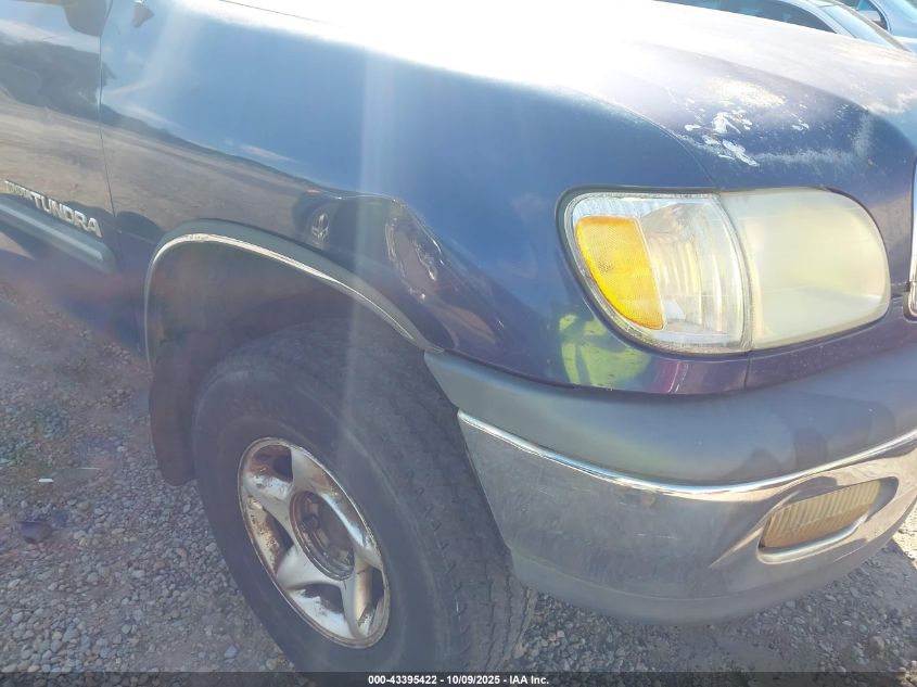 2002 Toyota Tundra Sr5 V8 VIN: 5TBRT34122S220719 Lot: 43395422