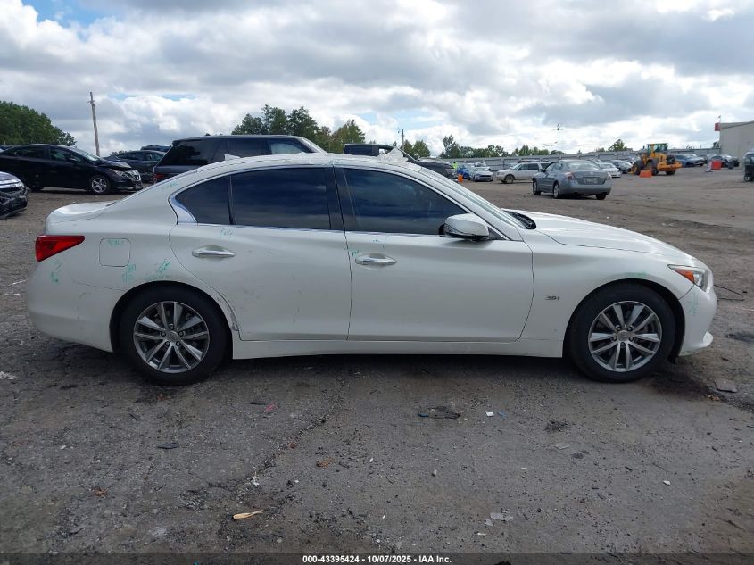 2016 Infiniti Q50 3.0T Premium VIN: JN1EV7AP5GM300537 Lot: 43395424