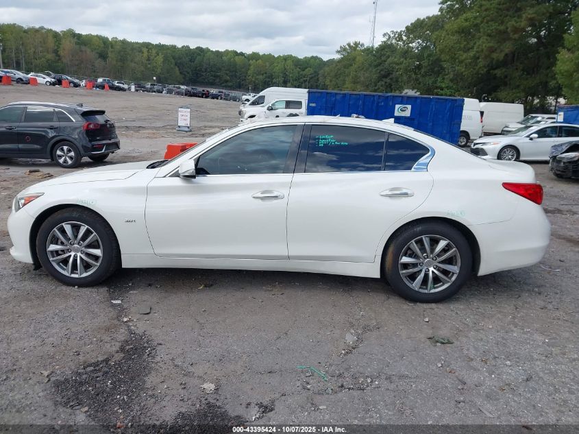 2016 Infiniti Q50 3.0T Premium VIN: JN1EV7AP5GM300537 Lot: 43395424