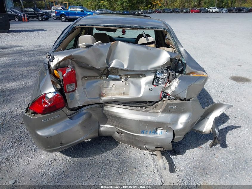 2003 Honda Civic Ex VIN: 1HGES26793L007386 Lot: 43395426