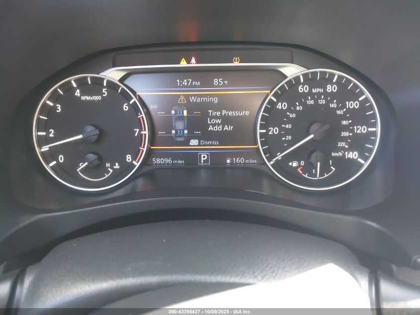 2022 Nissan Altima Sr Fwd VIN: 1N4BL4CV6NN402572 Lot: 43395437