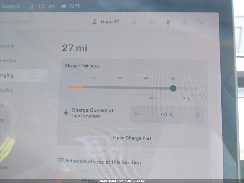 2020 Tesla Model Y Long Range Dual Motor All-Wheel Drive/Performance Dual Motor All-Wheel Drive VIN: 5YJYGDEF5LF037313 Lot: 43395464