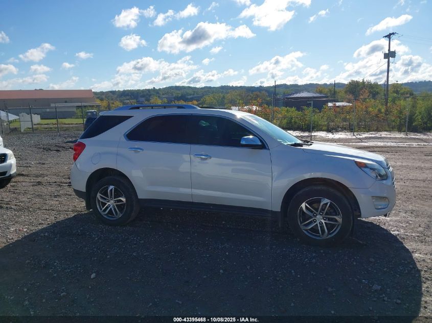 2016 Chevrolet Equinox Ltz VIN: 2GNFLGE33G6336294 Lot: 43395468