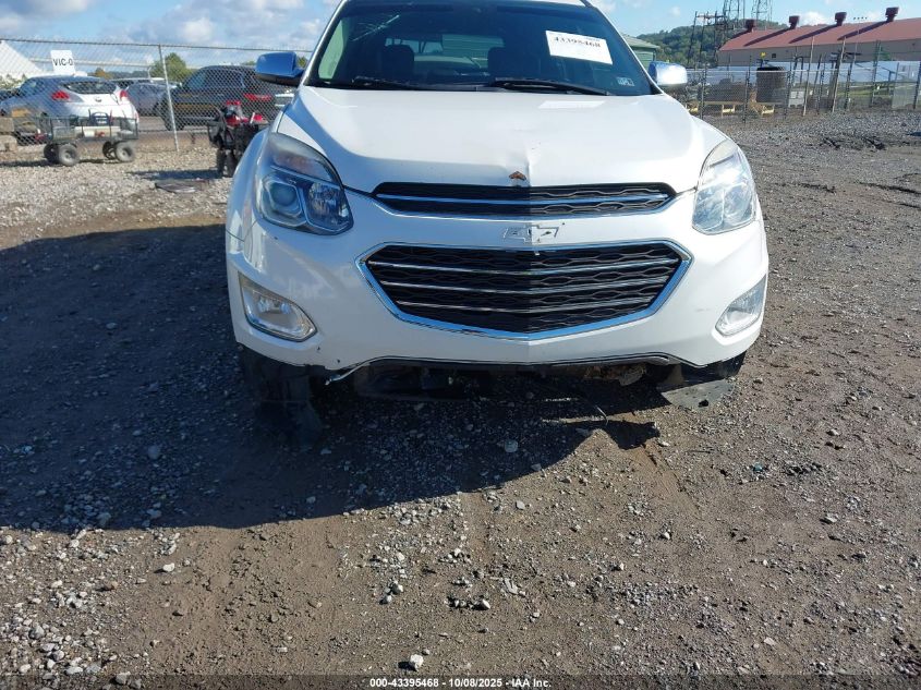 2016 Chevrolet Equinox Ltz VIN: 2GNFLGE33G6336294 Lot: 43395468