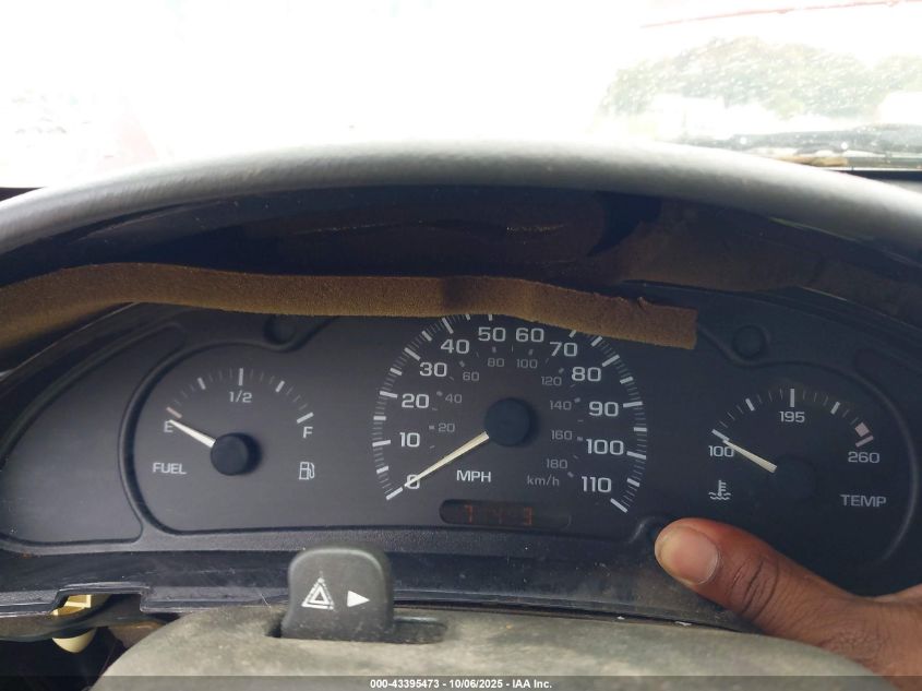 2000 Chevrolet Cavalier VIN: 1G1JC1247Y7162818 Lot: 43395473