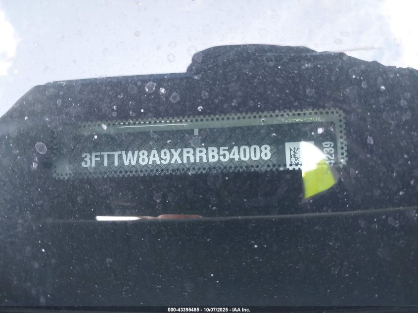 2024 Ford Maverick Xl VIN: 3FTTW8A9XRRB54008 Lot: 43395485