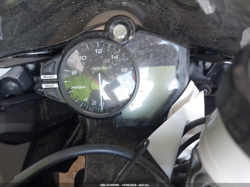 2017 Yamaha Yzfr6 VIN: JYARJ28E1HA000395 Lot: 43395499