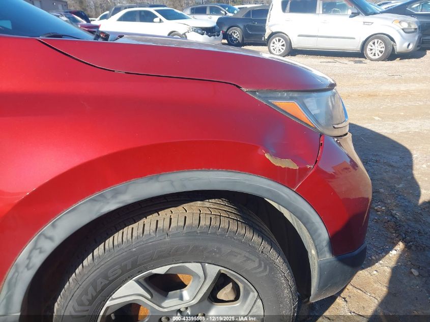 2017 Honda Cr-V Ex VIN: 2HKRW2H50HH645599 Lot: 43395505