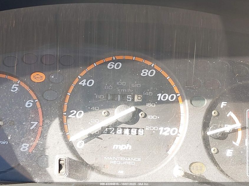 1998 Honda Cr-V Ex VIN: JHLRD186XWC097809 Lot: 43395515