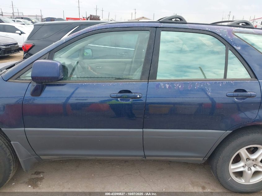 2001 Lexus Rx 300 VIN: JTJGF10U610084555 Lot: 43395527