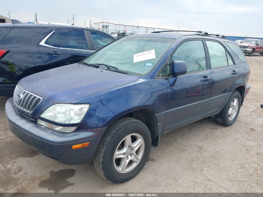 2001 Lexus Rx 300 VIN: JTJGF10U610084555 Lot: 43395527