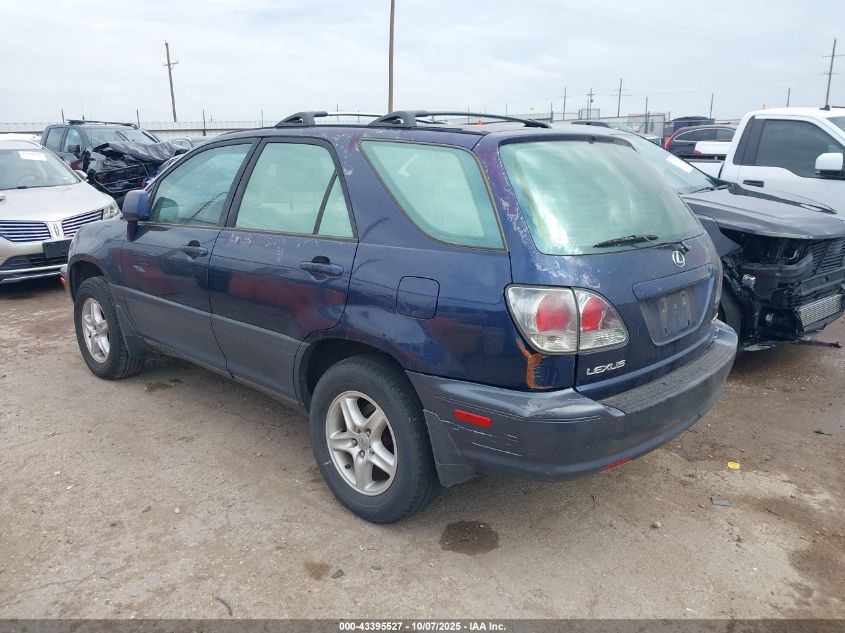 2001 Lexus Rx 300 VIN: JTJGF10U610084555 Lot: 43395527