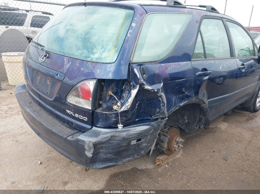 2001 Lexus Rx 300 VIN: JTJGF10U610084555 Lot: 43395527