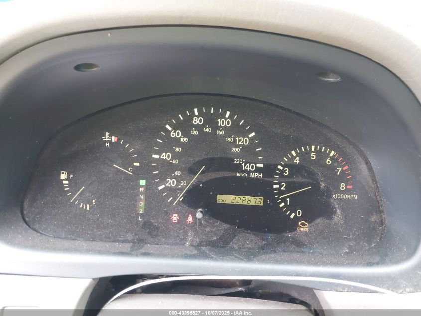 2001 Lexus Rx 300 VIN: JTJGF10U610084555 Lot: 43395527