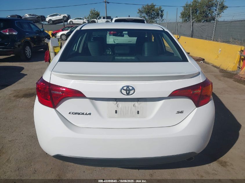 2018 Toyota Corolla Se VIN: 2T1BURHE5JC005655 Lot: 43395545