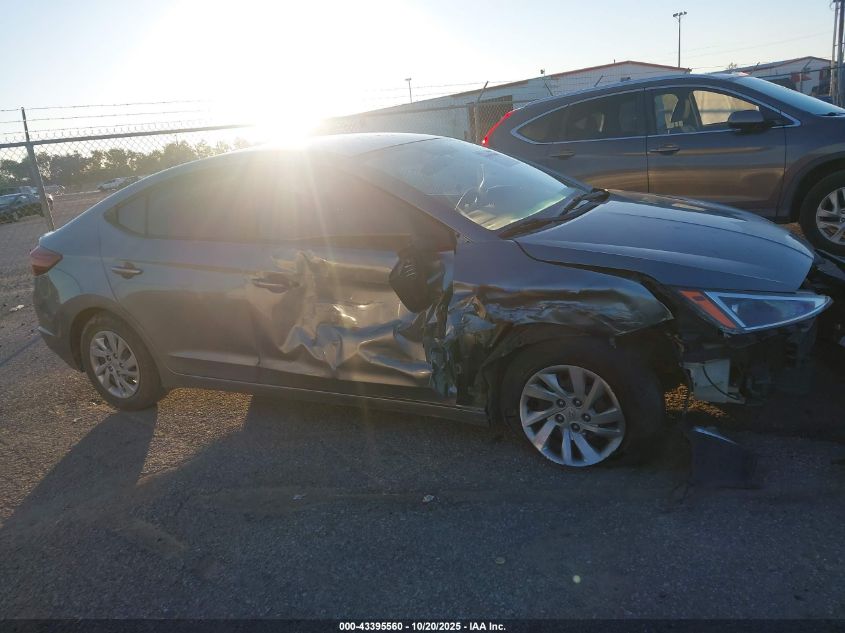 2019 Hyundai Elantra Se VIN: KMHD74LF1KU777654 Lot: 43395560