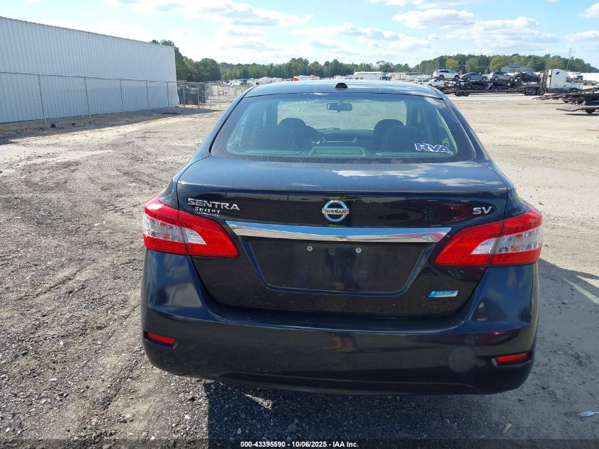 2013 Nissan Sentra Sv VIN: 3N1AB7AP1DL699993 Lot: 43395590