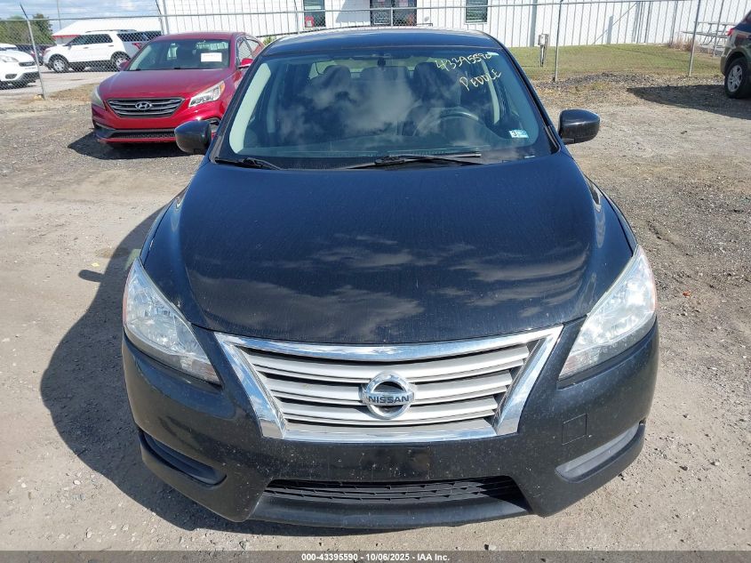 2013 Nissan Sentra Sv VIN: 3N1AB7AP1DL699993 Lot: 43395590