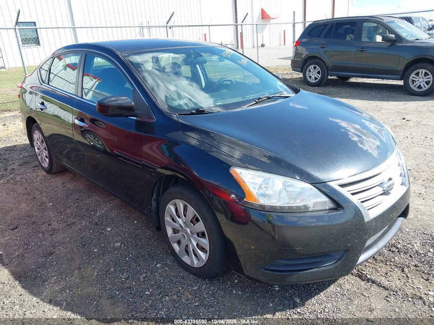 3N1AB7AP1DL699993 2013 Nissan Sentra Sv auction photo 1