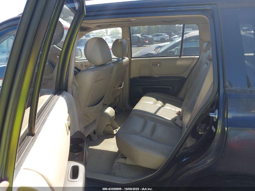 2002 Toyota Highlander Limited V6 VIN: JTEGF21A420041195 Lot: 43395595