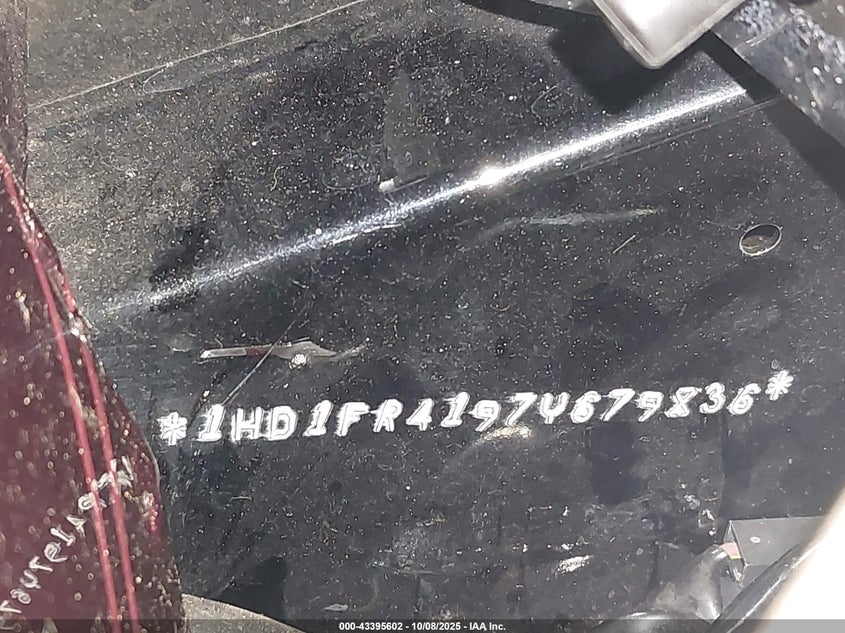 2007 Harley-Davidson Flhrci VIN: 1HD1FR4197Y679836 Lot: 43395602