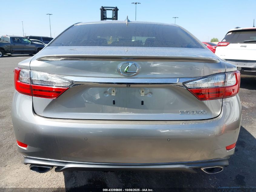 2016 Lexus Es 350 VIN: 58ABK1GGXGU021277 Lot: 43395608