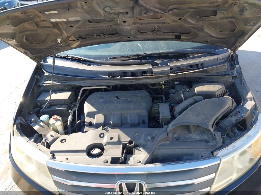 2012 Honda Odyssey Ex-L VIN: 5FNRL5H67CB109050 Lot: 43395616