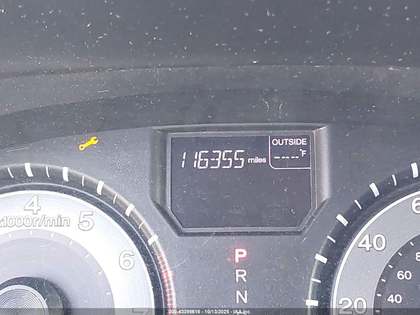 2012 Honda Odyssey Ex-L VIN: 5FNRL5H67CB109050 Lot: 43395616