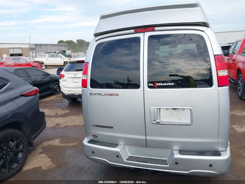 2019 Chevrolet Express 2500 Work Van VIN: 1GCWGBFG0K1344382 Lot: 43395621