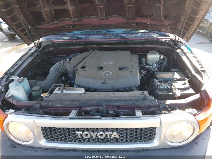 2007 Toyota Fj Cruiser VIN: JTEZU11F370009723 Lot: 43395624